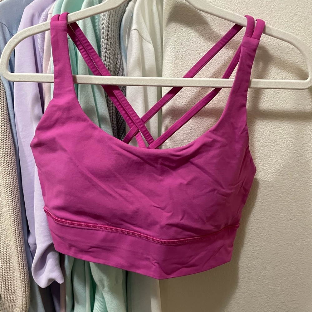 Lululemon Energy Longline Bra Sz 12